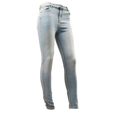 Jeans mujer Skinny Shadow celeste
