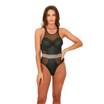 Body Con Copa Negro - 9038