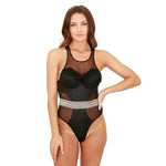 Body Con Copa Negro - 9038