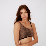 Crop top mujer diseño animal print