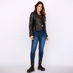 Chaqueta De Cuero Negra LEM