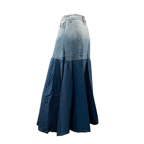 Falda Jean Lele Azul J003